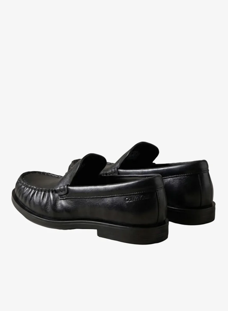 Calvin Klein  Thea - Leather Pleated Loafers for Women | Best Price UAE