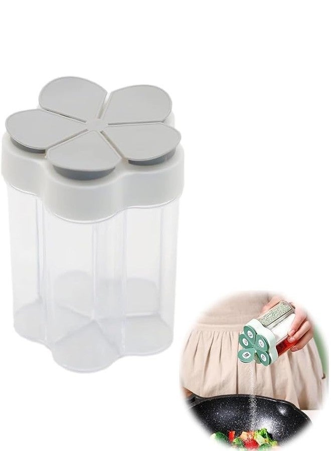 Vroxy Multifunctional 5 in 1 Spice Containers Seasoning Jars, Condiment Seasoning Bottle with Cover for Salt Candy Cruet Sugar (1) - Image 1