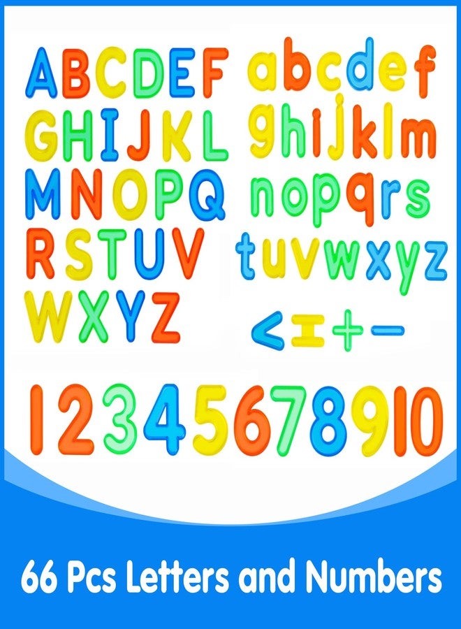 Odoorgames 66 Pcs Translucent Letters and Numbers - Light Table Toys, Manipulatives and Accessories for Enhanced Learning & Fun - Image 5