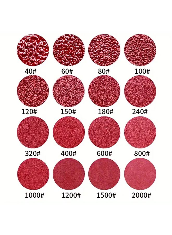 15 قطعة أقراص سنفرة 9 بوصة حبيبات 100 للمسنّات الحوائط الجافة - سنفرة متوسطة إلى ناعمة - Image 4