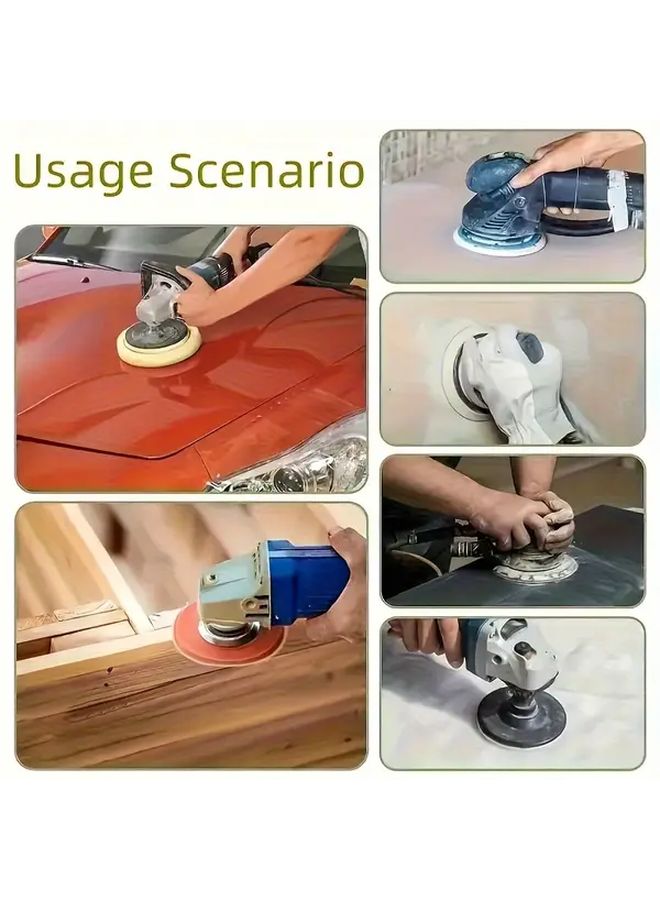 15 قطعة أقراص سنفرة 9 بوصة حبيبات 100 للمسنّات الحوائط الجافة - سنفرة متوسطة إلى ناعمة - Image 5