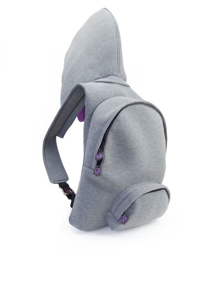 Morikukko Morikukko Grey Basic Purple Large  - Image 5
