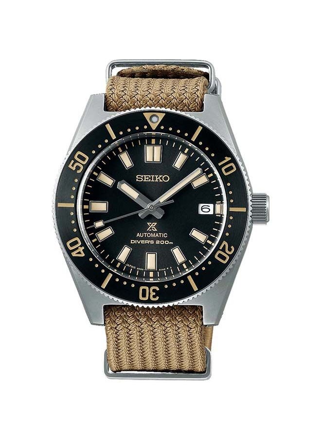 Seiko - ساعة يد دائرية تناظرية مقاومة للماء مع حزام SPB239J - Image 1