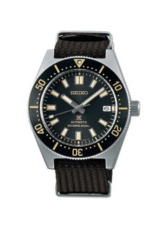 Seiko ساعة يد دائرية تناظرية مقاومة للماء مع حزام SPB239J  - Image 1