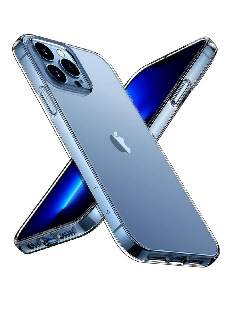 Houmt Case cover for iPhone 14 Pro Max, Ultra Slim Thin and Scratch Resistant Rubber Soft Silicone Protective Crystal Clear Case Cover for iPhone 14 Pro Max 2022  - Image 1