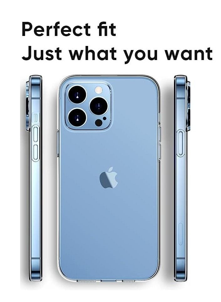 Houmt Case cover for iPhone 14 Pro Max, Ultra Slim Thin and Scratch Resistant Rubber Soft Silicone Protective Crystal Clear Case Cover for iPhone 14 Pro Max 2022  - Image 3