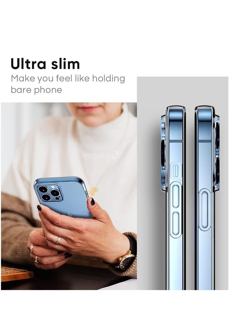 Houmt Case cover for iPhone 14 Pro Max, Ultra Slim Thin and Scratch Resistant Rubber Soft Silicone Protective Crystal Clear Case Cover for iPhone 14 Pro Max 2022  - Image 5