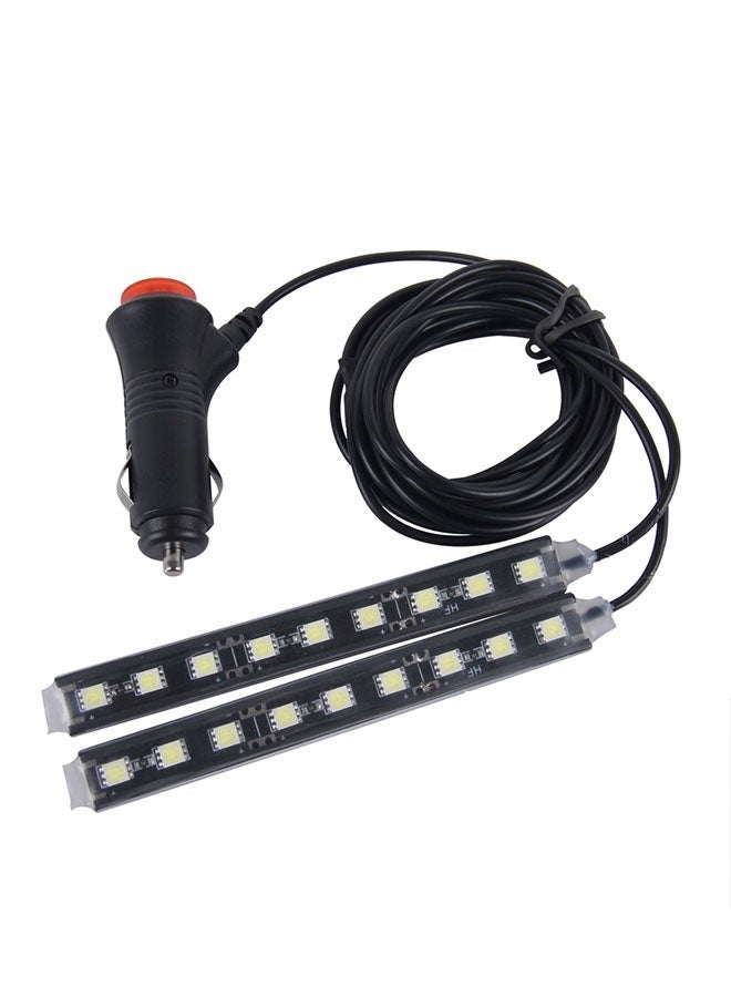 2-In-1 4.5W DC 12V 18 SMD-5050-LEDs RGB Car Interior Floor Decoration Atmosphere Neon Light Lamp - Image 1