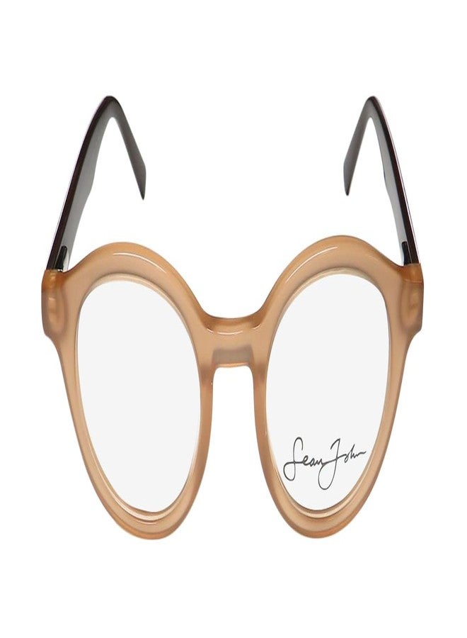Sean John 6028 Premium Segment Spectacular Celebrity Mens Eyeglass Frame/Eyewear, Sand, 48-23-145 - Image 3