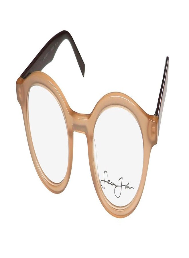 Sean John 6028 Premium Segment Spectacular Celebrity Mens Eyeglass Frame/Eyewear, Sand, 48-23-145 - Image 1