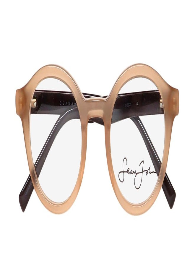Sean John 6028 Premium Segment Spectacular Celebrity Mens Eyeglass Frame/Eyewear, Sand, 48-23-145 - Image 2