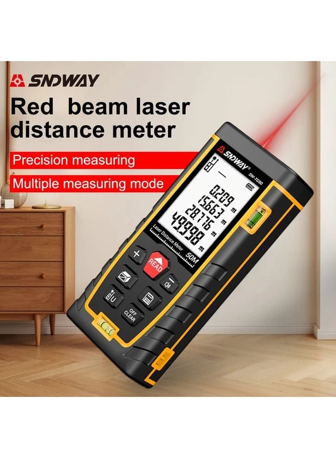 Professional Laser Distance Meter 100m 328ft High Accuracy Self Calibrating - Image 2