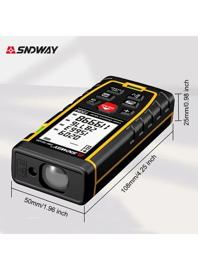Professional Laser Distance Meter 100m 328ft High Accuracy Self Calibrating - Image 3