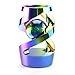 Apqdw Kinetic Spinning Desk Toy Kinetic Desk Toy Ball Metal Desk Fidget for Office for Adults Rainbow - Image 2