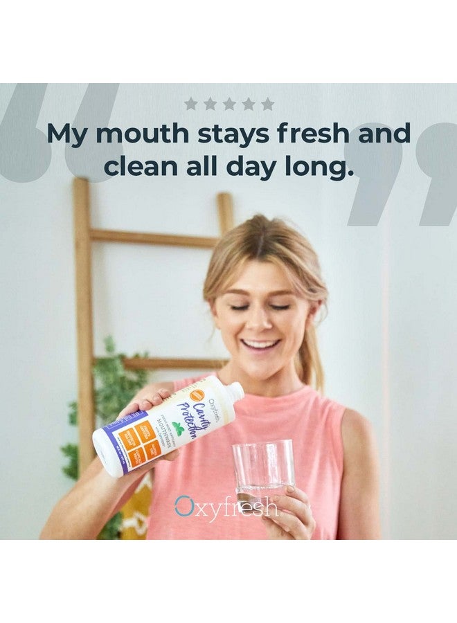 Oxyfresh Cavity Protection Fluoride Mouthwash - Anticavity Mouthwash for Sensitive Teeth - Non-Staining, Alcohol Free - Lasting Fresh Breath. 16 oz. - Image 3