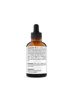 NaturoBliss Peppermint Essential Oil, 100% Pure And Natural Therapeutic Grade, Premium Quality Peppermint Oil, 4 Fl. Oz - Perfect For Aromatherapy And Relaxation  - Image 2