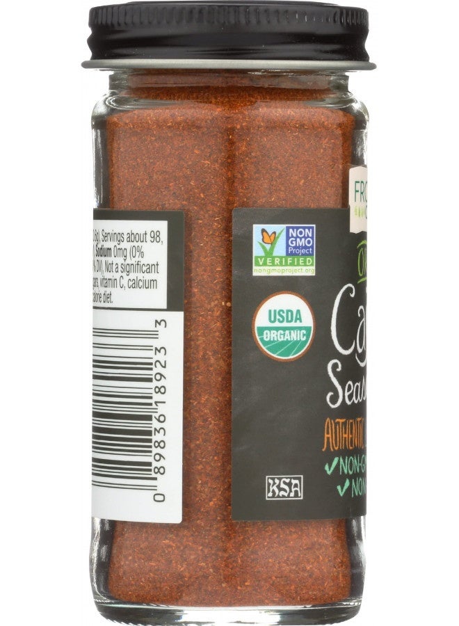 Frontier Co-Op Organic Cajun Seasoning, 2.08-Ounce Jar, Authentic Louisiana Flavor For Southern Delicacies, Kosher, Non Gmo - Image 4
