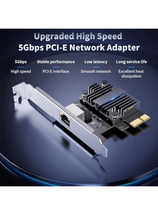 بطاقة إيثرنت جيجابت PCIe لمؤتمرات الفيديو والتعليم عن بعد مضادة للتداخل - Image 3