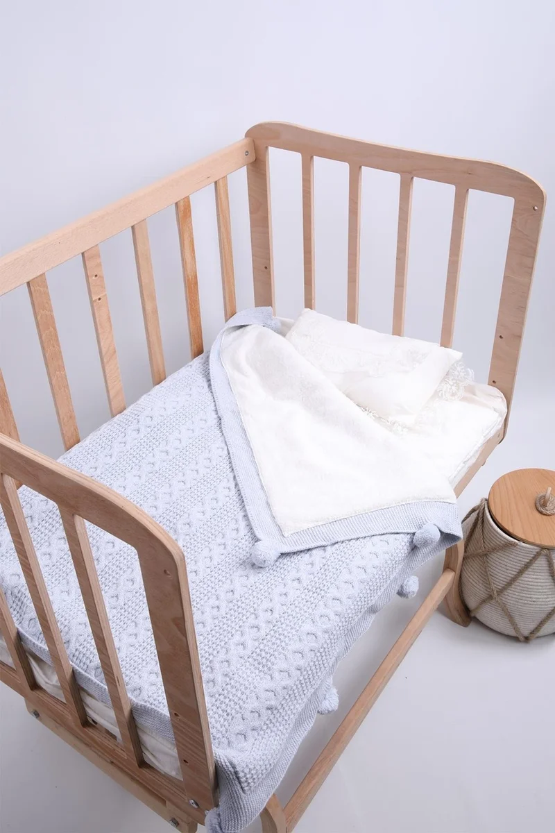 Baby Hola Babyhola Knitwear Velsoft Baby Blanket Newborn Hospital Exit 4041