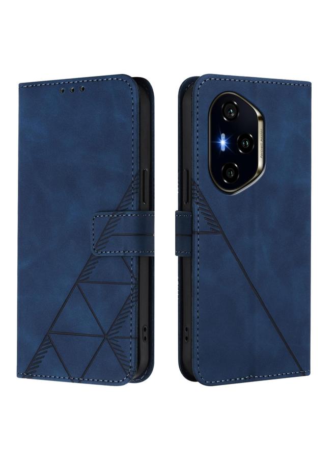 Green Tiger Case For Honor 400 Crossbody 3D Embossed Flip Leather Phone Case - Image 2