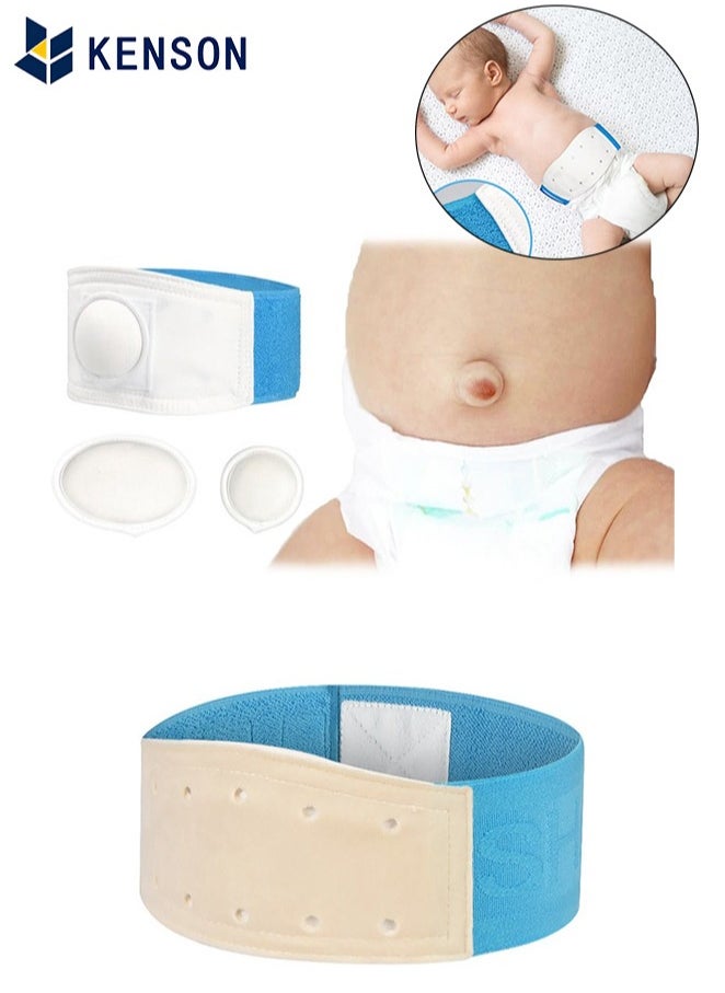 KENSON Baby Belly Band Umbilical Hernia Belt Belly Button Band Navel Truss Wrap for Newborn Infant Soft, Skin-friendly, Adjustable  - Image 1