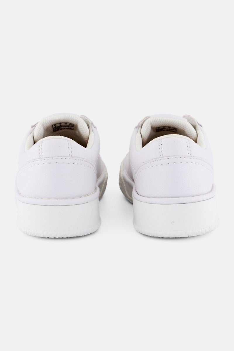 clarks أحذية كاجوال نسائية من كرافتكوب، بيضاء، مزودة بأربطة - Image 3