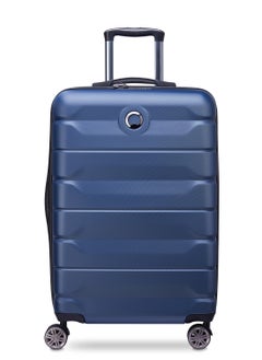 DELSEY Air Armour Hardcase Expendable Double wheel trolley suitcase 68cm/27inch, 3,8kg, 71+6L Night Blue - Medium  - Image 1