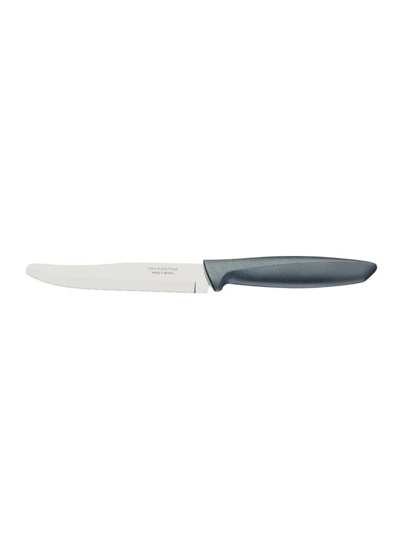 TRAMONTINA Tramontina Plenus 5 Inches Fruit Knife with Stainless Steel Blade and Grey Polypropylene Handle