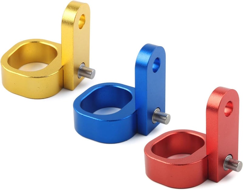 Yurefax Aluminum Motorcycle Brake Hose Clamp Set - Image 1