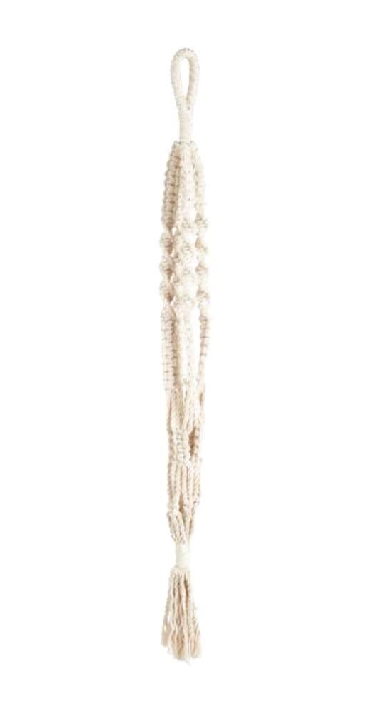 Coir garden Macrame Plant Hanger Indoor Outdoor Hanging Planter Basket Cotton Rope (Pot not Included)-4 Legs- 41 inch Contemporary Hanger - Pack of 5 - Image 1