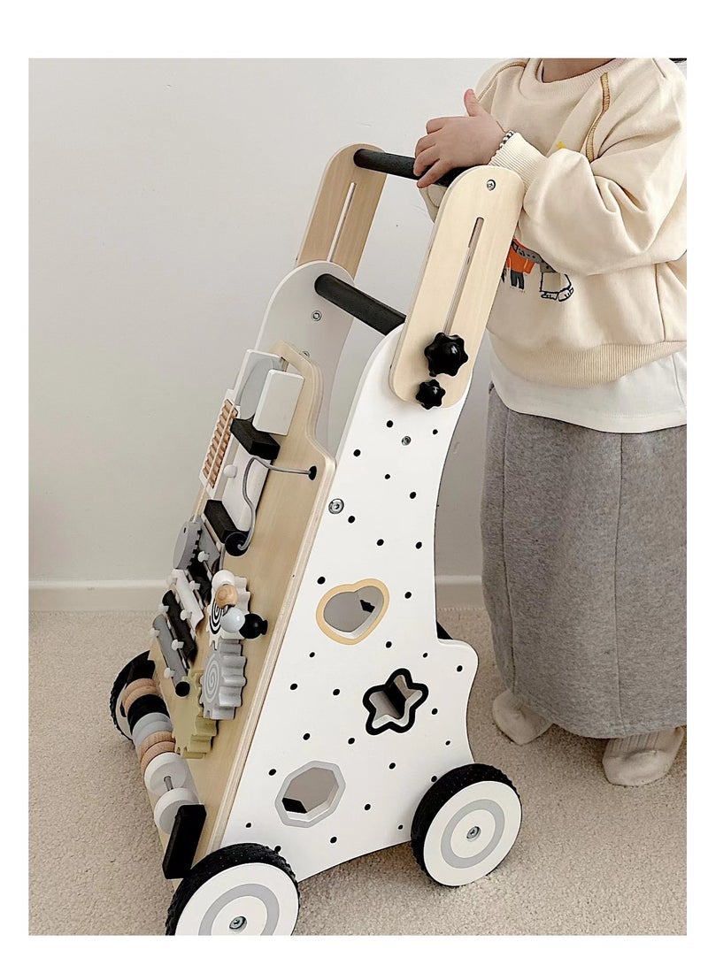 Factory Price Wooden Baby Walker & Multifunctional Activity Center - Image 2