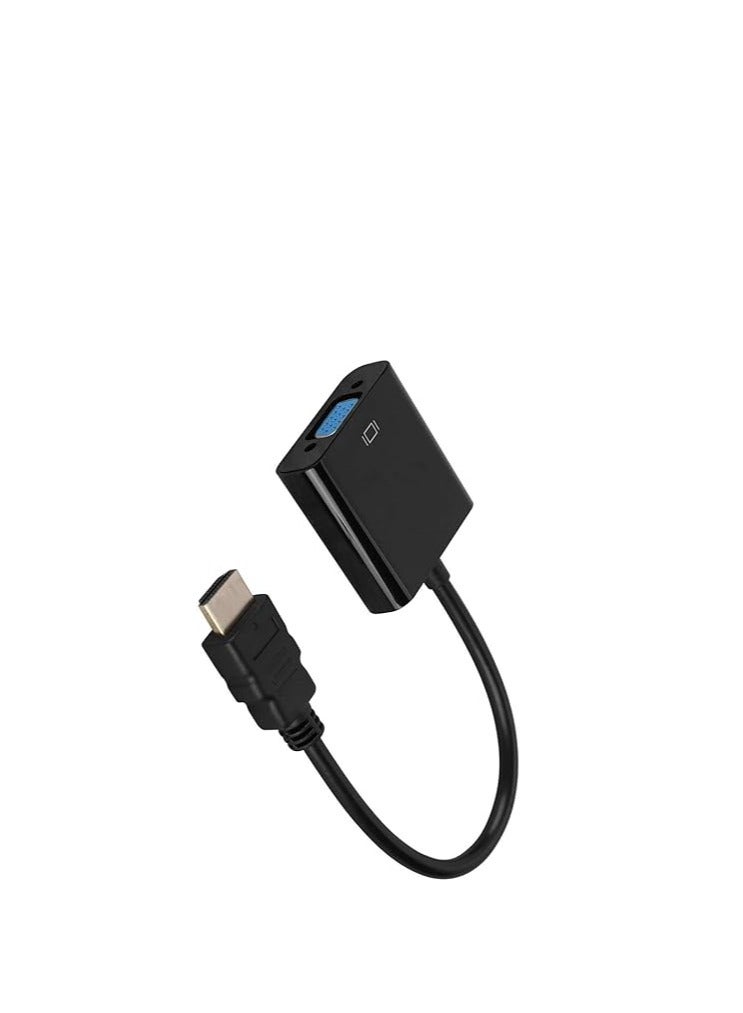 HDMI to VGA Cable, Full Size HD Resolution Economic HDMI to VGA Cable Converter for Old Monitors, Projectors - Image 3