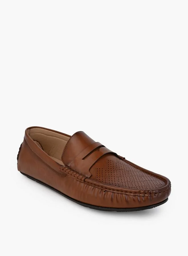 ال بي ال من شو اكسبرس Men Perforated Design Loafers