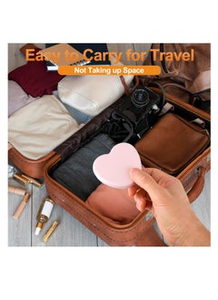 SUNSAR Sewing Kit, 2pcs Mini Sewing Kit for Travel Essentials Portable DIY Emergency Sewing Repair Supplies Heart Shaped Sewing Storage Case with Needles Buttons Wire Pins Thread Scissors  - Image 4