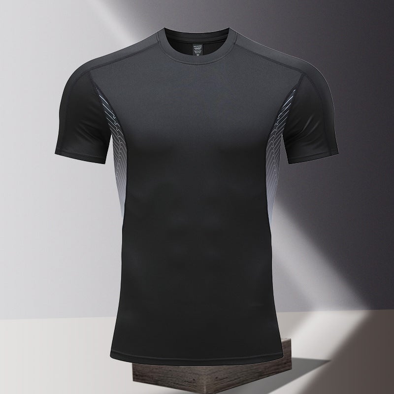 857312 Summer 2025 New Style Men'S Casual Short-Sleeved T-Shirt Fashion Sports Slim - Image 4