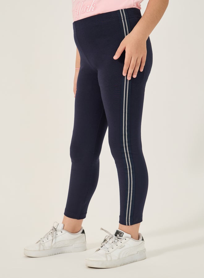 ستايلي ليجنز بطول الكاحل بشريط جانبي - Image 1