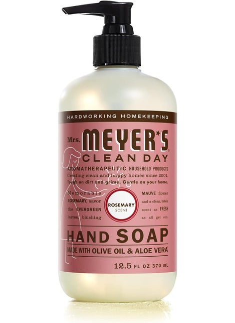 Mrs Meyers Clean Day Rosemary Liquid Hand Soap Antibacterial 125 Oz