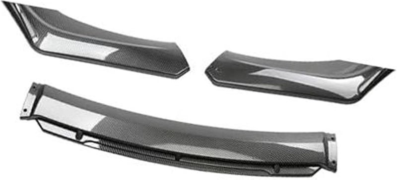 Wivplex Carbon Black Front Bumper Lip Spoiler Kit - Image 1
