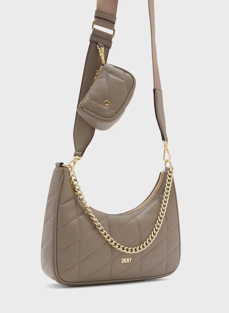DKNY Betty Zip Over Crossbody Bag