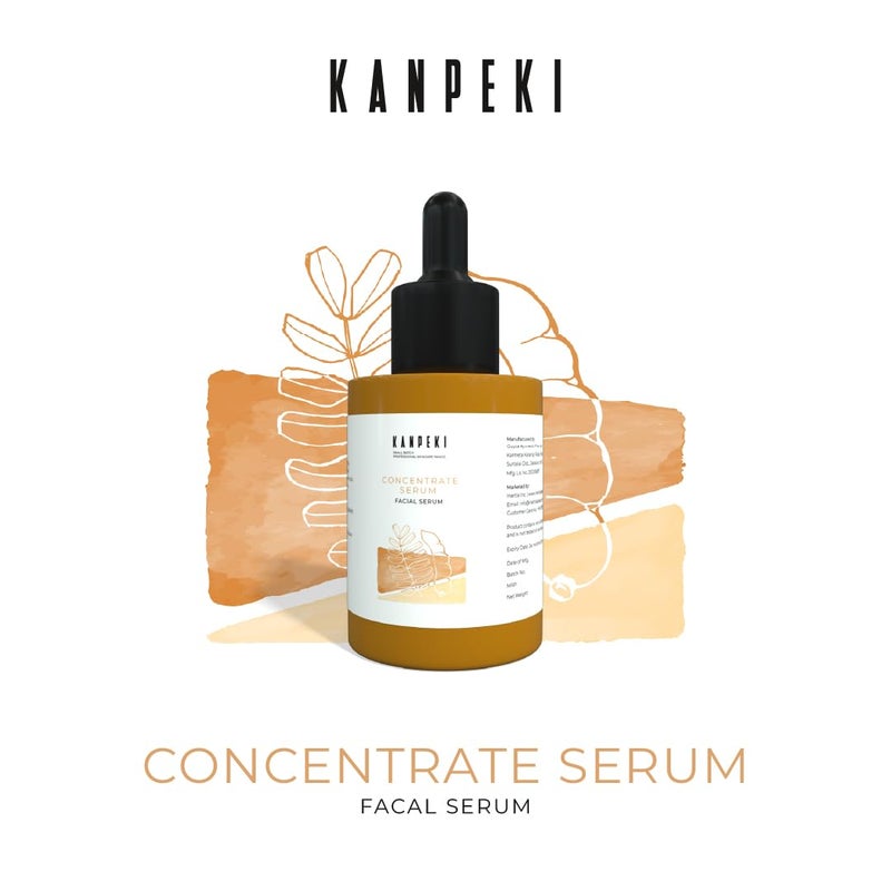 KANPEKI سيروم كانبيكي المركز للبثور المفتوحة والرؤوس السوداء مع حمض الهيالورونيك يقلل من البقع الداكنة ويساعد على تنعيم الخطوط الدقيقة ويعزز الترطيب ويعكس تغير اللون مناسب لجميع أنواع البشرة 30 جرام - Image 2