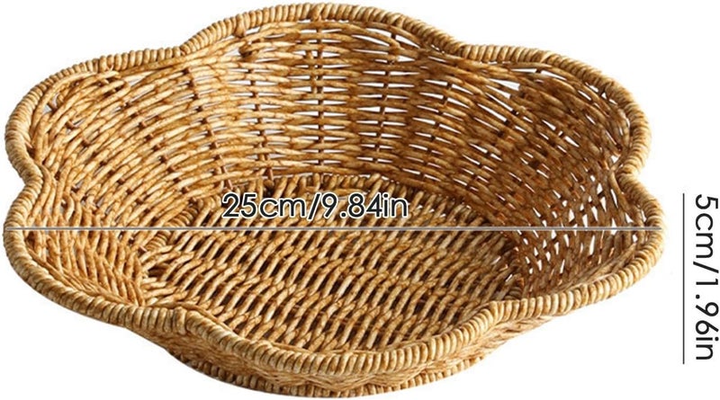 Scalloped Serving Tray - Household Food Display Tray - Shell-Curved Kitchen Storage Bowls, Food Display for Table, Dining Room - Image 5