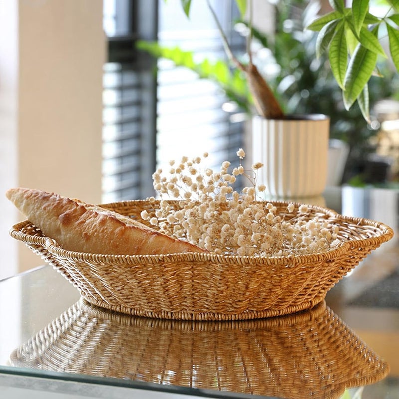 Scalloped Serving Tray - Household Food Display Tray - Shell-Curved Kitchen Storage Bowls, Food Display for Table, Dining Room - Image 2