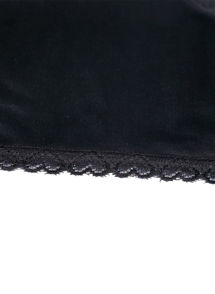 City Rose 3 - Pieces Full Length Soft inner Pants Trousers Silk 100% with Elasticised Waistband  Women Multicolor - Image 5