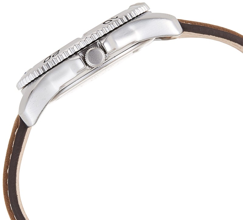 TIMEX ساعة تيمكس للرجال T46681 إكسبيديشن بحزام جلد بني تقليدي - Image 3