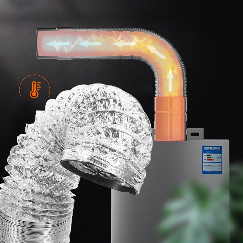 Flexible Exhaust Hose for Kitchen Hood, Lightweight and Durable, Ideal for Ventilation - Image 4