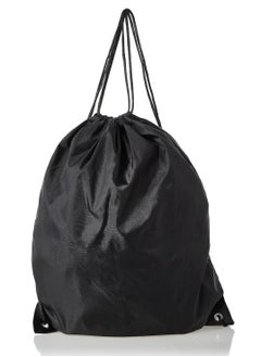 ECVV Drawstring Bags Drawstring Backpack Bulk Cinch Tote for Women Men Children Draw String Back Sack Storage Bag for Party Gym Sports Shopping(Black)  - Image 1