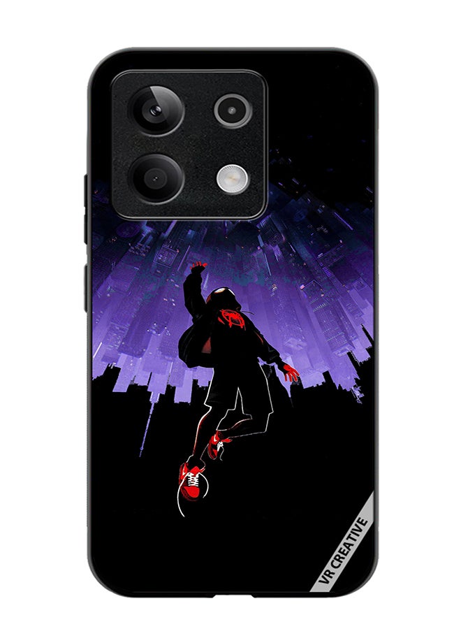 VR CREATIVE Protective Case Cover For Xiaomi Poco X6 Spider-Man In Space Design Multicolour - Image 1