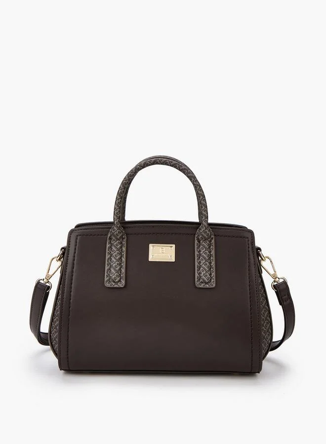 فلورا بيلا من شو إكسبرس حقيبة يد بطبعة شعار مع حزام قابل للفصل