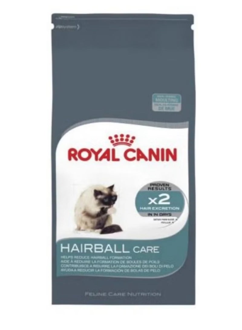 طعام جاف للقطط للعناية بكرات الشعر رمادي / أبيض 2كيلوجرام