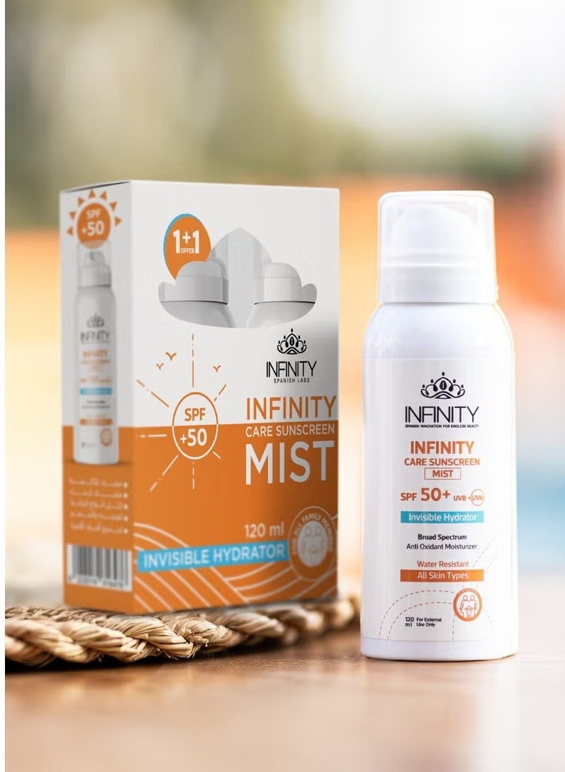 إينفينيتي رذاذ من الشمس انفينيتي كير بعامل حمايه من الشمس   اشتري واحدا واحصل علي الثاني مجانا - Image 2